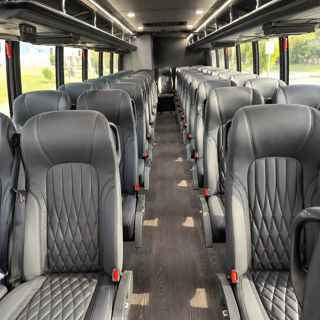 compare airport shuttle buses minibuses and charter buses in st joseph