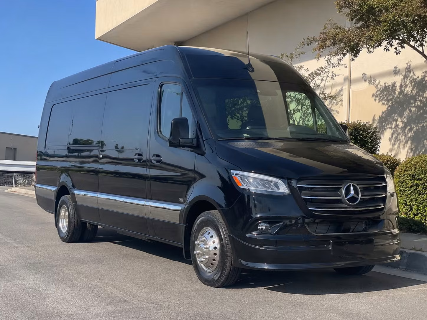 sprinter van with driver